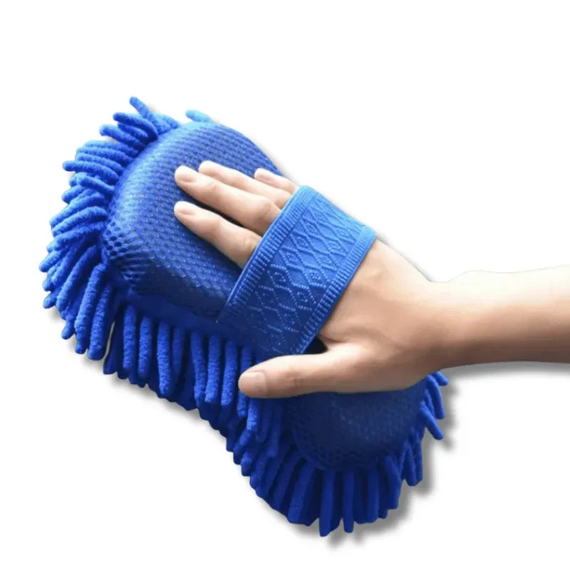 Kit 2x Esponjas de Microfibra para Lavagem de Carros