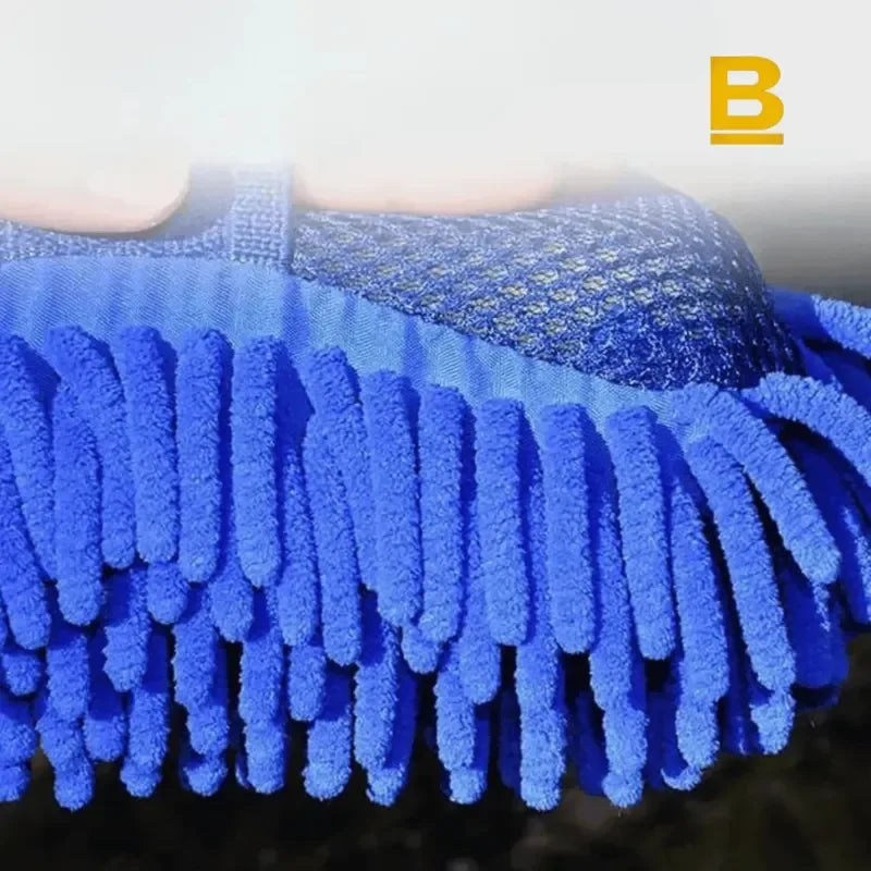 Kit 2x Esponjas de Microfibra para Lavagem de Carros