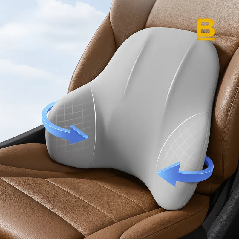 Almofada Ortopédica Automotiva Memory Foam – Apoio de Lombar