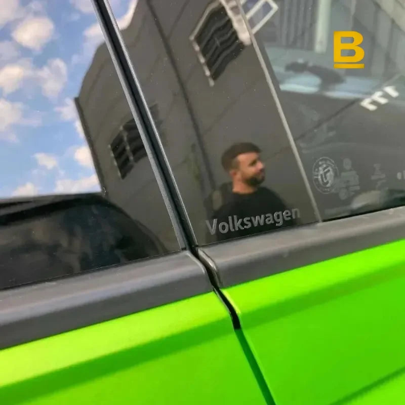 Kit de Acabamento Black Piano 8 Peças para Colunas VW Nivus, Polo e Taigo – Black Pillar Posts Premium