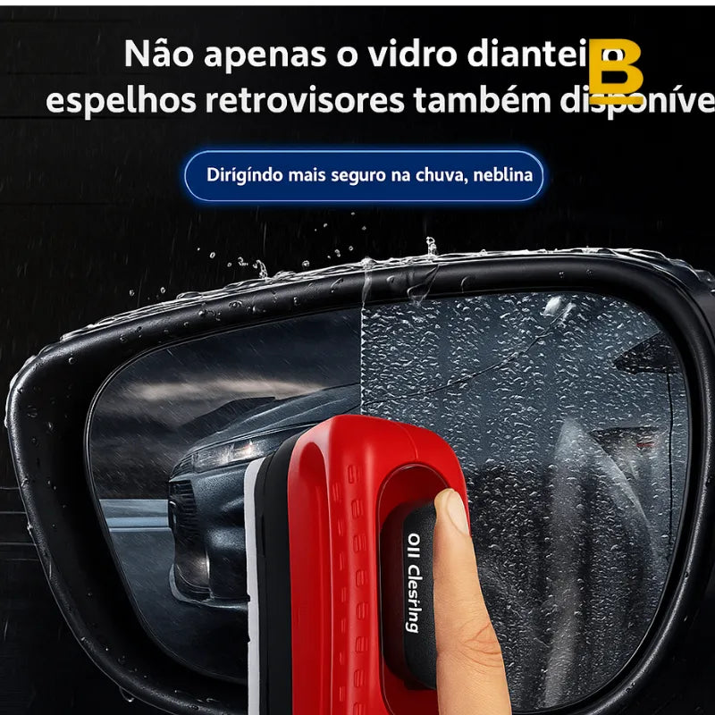 Removedor de Película de Óleo – Visão Nítida na Chuva