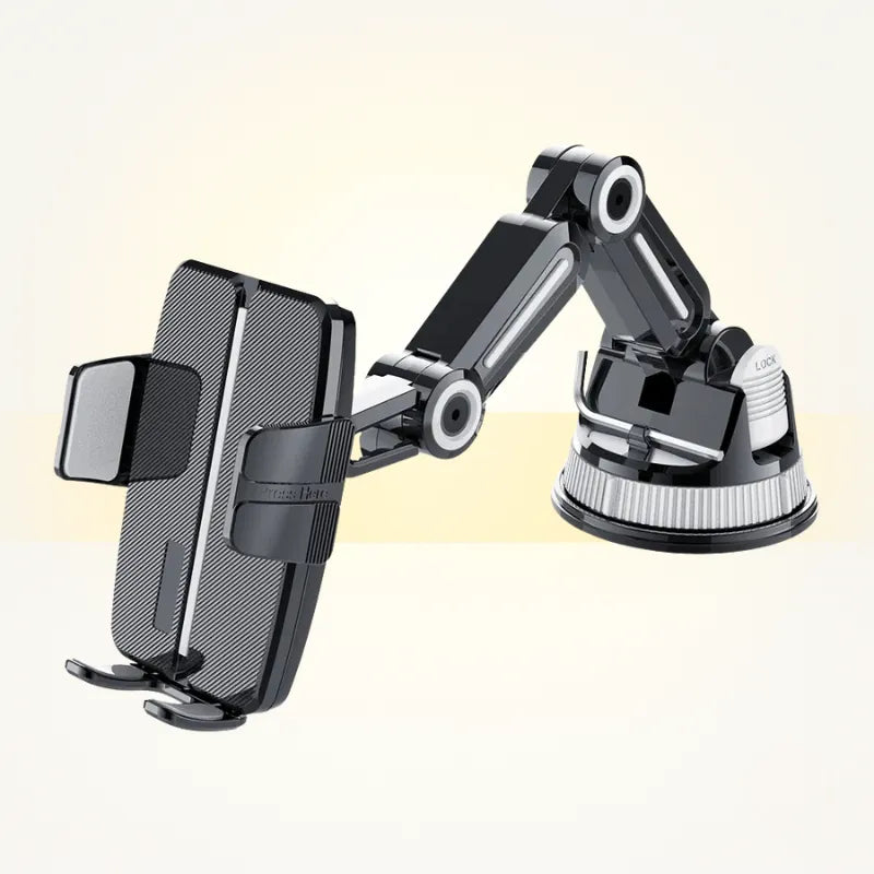 Suporte Veicular com Ventosa Turbo – Fixa Forte e Não Cai